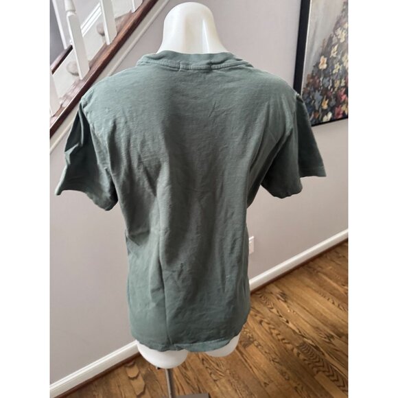 perfectwhitetee green mick recycled cotton tee shirt mens size medium - Picture 2 of 2